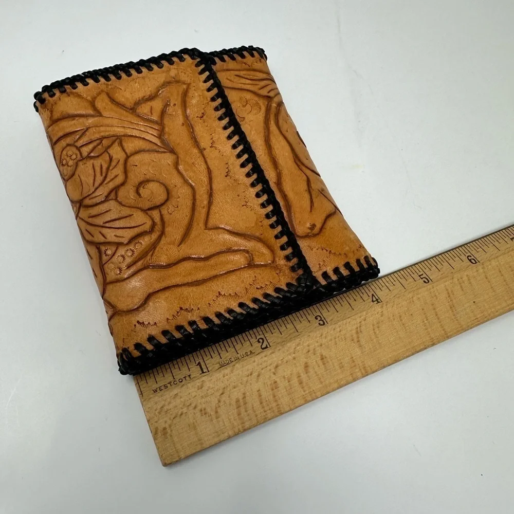 Hand Tooled Leather Wallet